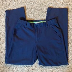 Mens Izod golf brand navy golf pants